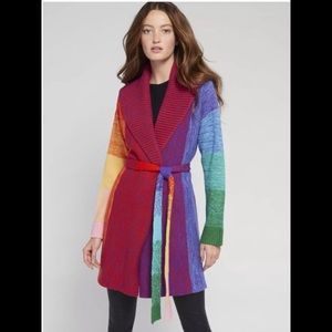 Alice Olivia Marketta Rainbow Cardigan 
